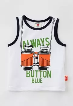 Майка Button Blue