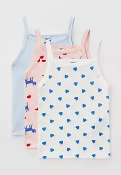 Майки 3 шт. Petit Bateau