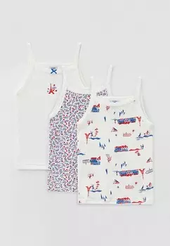 Майки 3 шт. Petit Bateau