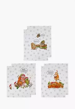 Набор полотенец кухонных Crazy Getup