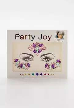 Наклейки для лица Красная Жара