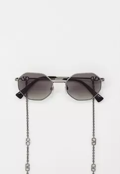 Очки солнцезащитные и цепочка Valentino
