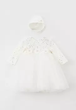 Платье и чепчик Mimpi Lembut