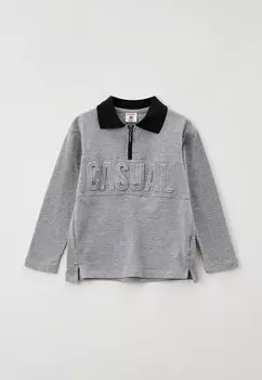 Поло Button Blue