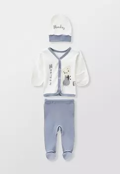 Распашонка, ползунки и шапочка Амелли