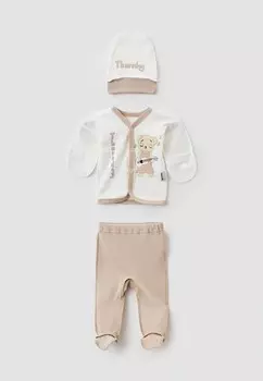 Распашонка, ползунки и шапочка Амелли