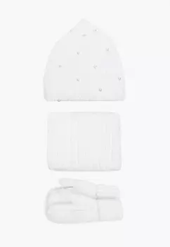 Шапка, шарф и варежки TrendyAngel