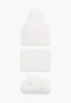 Шапка, шарф и варежки TrendyAngel