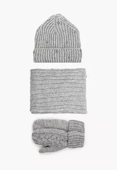 Шапка, шарф и варежки TrendyAngel