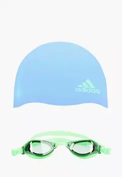 Шапочка и очки для плавания adidas