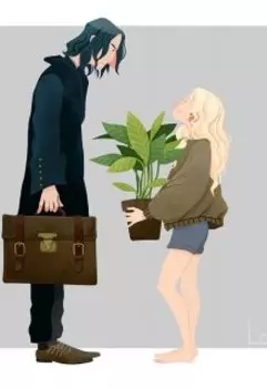 Цветок со стороны