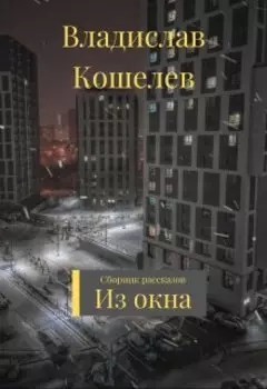 Из окна.