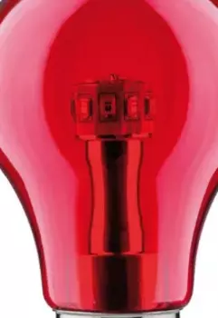 Красная лампа.