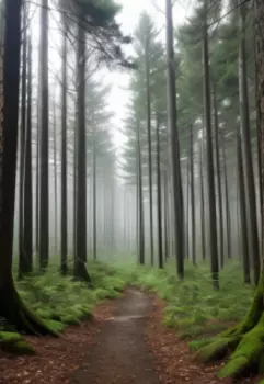 Лес рождение