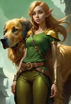 Мориса и пёс