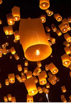 Небесные фонарики