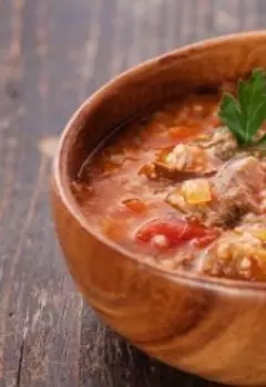 Ночное харчо.