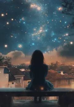 О девочке, коте и скамейке.