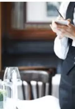 Официантка