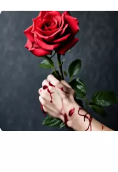 Роза с шипами