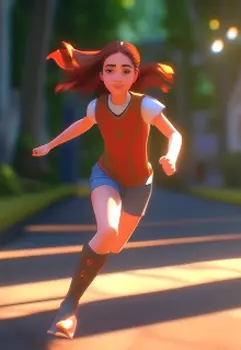 В погоне за Олей!