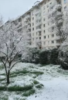 Весенний снег