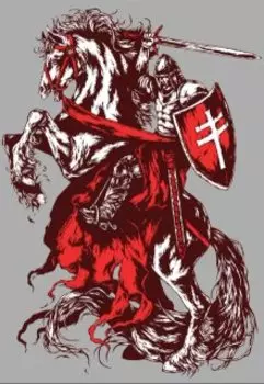 Всадник на гербе "Погоня" Беларуси как Белый Всадник