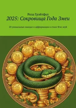 2025: Сокровища года Змеи. 20 уникальных мандал и аффирмации в стиле Фэн-шуй