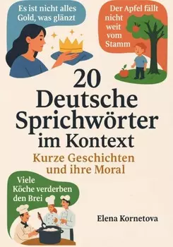 20 Deutsche Sprichw?rter im Kontext: Kurze Geschichten und ihre Moral