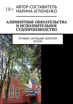 Алиментные обязательства и исполнительное судопроизводство. Лучшие ситуации золотой осени