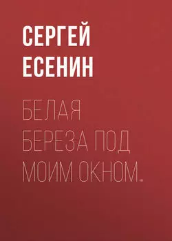 Белая береза под моим окном…