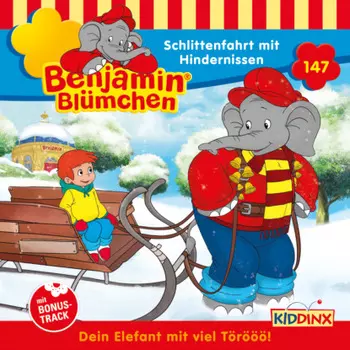 Benjamin Bl?mchen, Folge 147: Schlittenfahrt mit Hindernissen