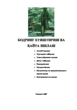 Бодринг етиштириш ва айта ишлаш