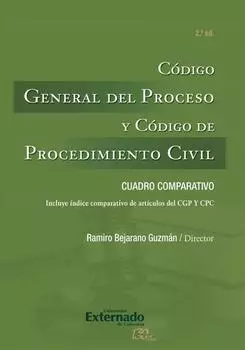 C?digo General del Proceso y C?digo de Procedimiento Civil