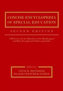 Concise Encyclopedia of Special Education
