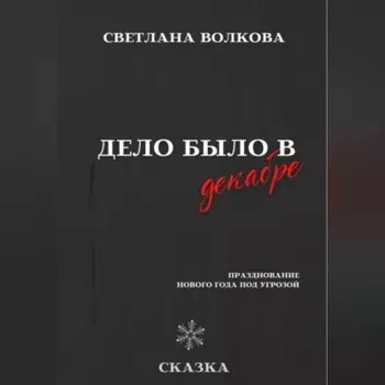 Дело было в декабре
