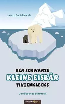 Der schwarze kleine Eisb?r Tintenklecks