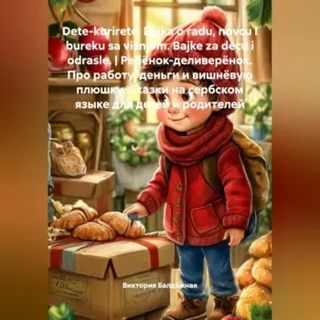 Dete-kurirete. Bajka o radu, novcu i bureku sa vinjom. Bajke za decu i odrasle. | Ребёнок-деливерёнок. Про работу, деньги и вишнёвую плюшку. Сказки на сербском языке для детей и родителей