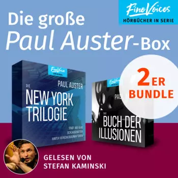 Die gro?e Paul Auster-Box - Die New York-Trilogie + Das Buch der Illusionen (ungek?rzt)