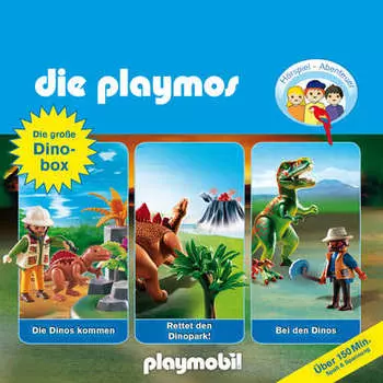 Die Playmos - Das Original Playmobil H?rspiel, Die gro?e Dino-Box, Folgen 3, 17, 30