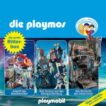 Die Playmos - Das Original Playmobil H?rspiel, Die gro?e Ritter-Box, Folgen 2, 8, 20