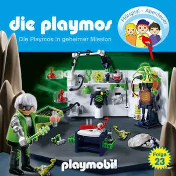 Die Playmos - Das Original Playmobil H?rspiel, Folge 23: Die Playmos in geheimer Mission