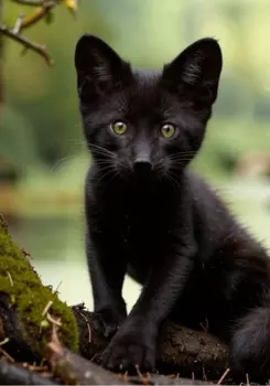 Дикий котенок, его друзья и враги