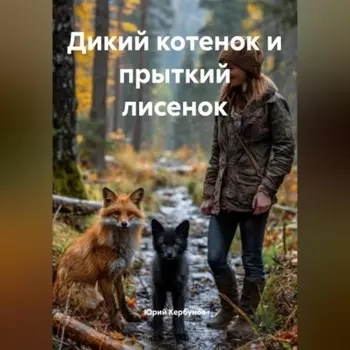 Дикий котенок и прыткий лисенок
