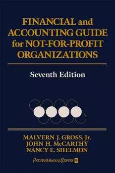 Financial and Accounting Guide for Not-for-Profit Organizations
