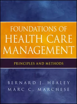 Foundations of Health Care Management. Principles and Methods