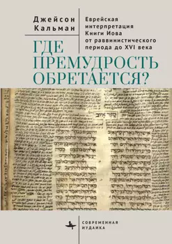 Где премудрость обретается? Еврейская интерпретация Книги Иова от раввинистического периода до XVI века