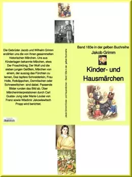 Gebr?der Grimm: Kinder- und Haus-M?rchen – Band 183e in der gelben Buchreihe – bei J?rgen Ruszkowski