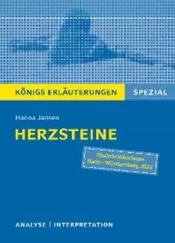 Herzsteine von Hanna Jansen. K?nigs Erl?uterungen Spezial.