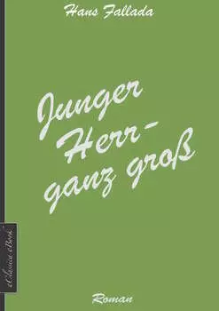 Junger Herr - ganz gro?